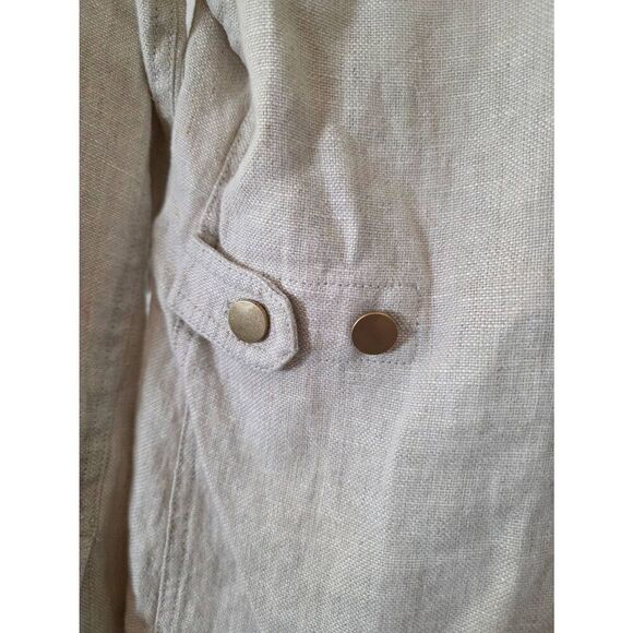 J. McLaughlin Linen Jacket S - Picture 11 of 12